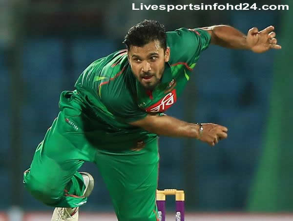 mashrafe mortaza stats