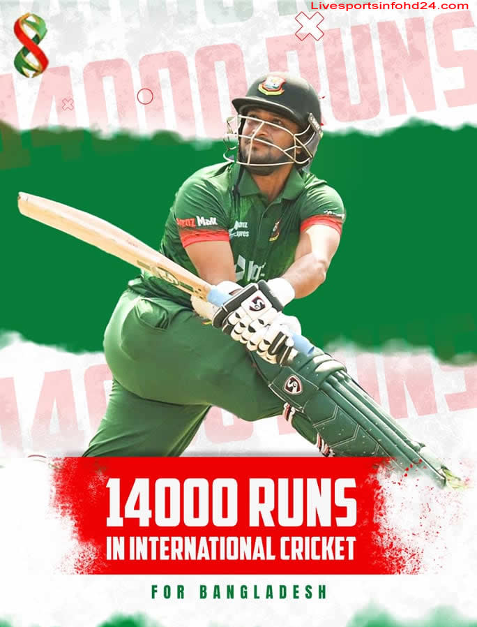 shakib al hasan test career